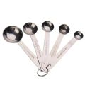 Stainless Steel Measuring Spoon Kitchen Measuring Spoon Baking Spoon Coffee Spoons Ruler Measuring Tool Set 5pcs. 