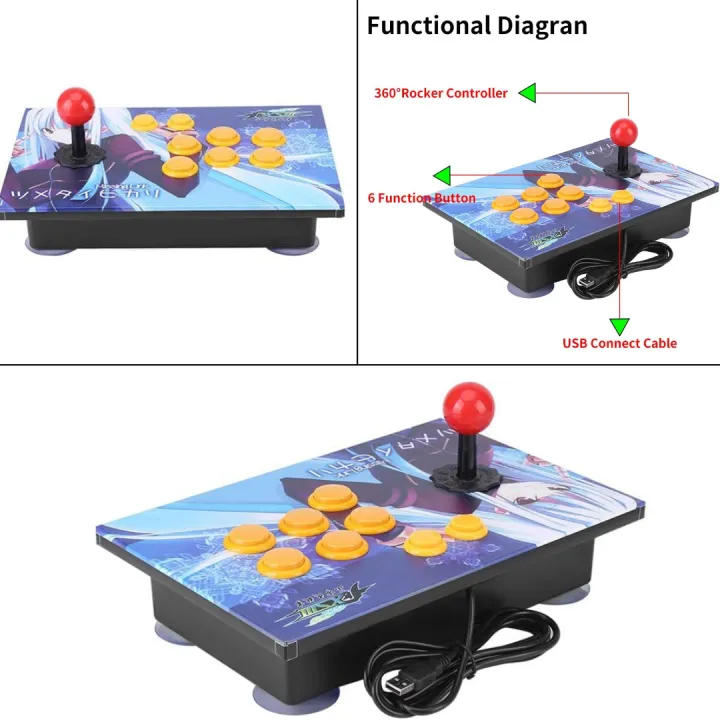 Arcade%20Fight%20Stick%20Controller%20for%20PS4,%20Xbox%20360%20&%20PC%20%E2%80%93%20Wired%20&%20Wireless%20%7C%206-Button%20USB%20Joystick%20for%20MAME,%20NEOGEO%20&%20Retro%20Gaming%20-%20Image%206