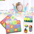 Foam Mat Puzzle Educational Mat Jigsaw Puzzle 36 Pcs For Kids. 