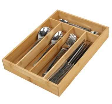 5%20Compartment%20Bamboo%20Cutlery%20Tray,%20Kitchen%20Drawer%20Utensils%20Holder,%20Wooden%20Knife%20Fork%20Spoon%20Organizer%20Case%20-%20Image%205