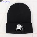 Hunter X Hunter Hat Embroidered Winter Hat Cotton Knit Hat Skullies Beanie Hats Anime Japan Outdoor Sport Bonnet gorro. 