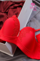 Red Privet - Full Cup Crease Free Embroidered Padded Bra Best Quality Padded Privet Bras For Girls - Bra for Girls. 