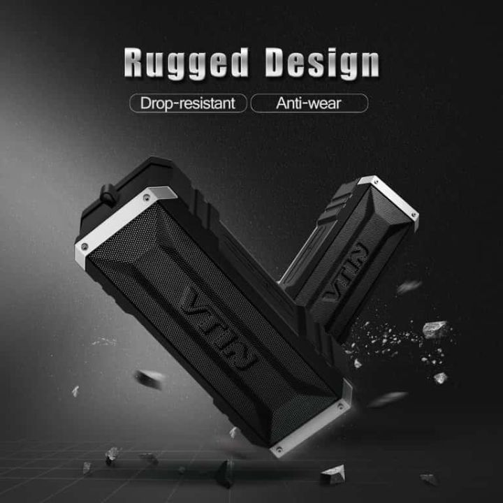 VTIN%20Punker%20Portable%20Wireless%20Bluetooth%20Speaker%2020W%20Output%20Dual%2010W%20Drivers%20Outdoor%20Waterproof%20Speaker%20with%20Mic%20for%20Smartphones%20-%20Image%202