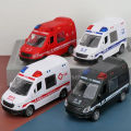 Childrenworld Mini Construction Vehicle Inertia Driving Ambulance Tank Car Model. 