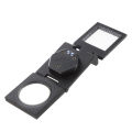 Levonsity Precision wire-account Graduated 5X Magnifier 2 LED for Photo Fabric Knitting Stamp paper. 