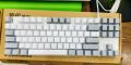 MECHANICAL GAMING KEYBOARD 87 KEYS K817 BLUE SWITCH HIGH QUALINTY WITH 2 EXTRA SWITCH. 