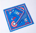 Blue Captain America Theme Party Tbaleware Paper Cup Plate Napkin Plastic Straw Kids Boy Birthday Party Balloon Festival Gift. 