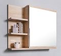 Bathroom Mirror Cabinet with shelves, bathroom mirror, white mirror cabinet. 