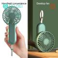 DR BEI Desktop Fan 180 Degrees Rotation USB Interface Charging Fan. 