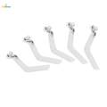 2x 5pcs Kayak Paddle Spring Clips Tent Pole Clips Push Button Spring Snap Clip Awning Accresories Locking Tube Pin. 