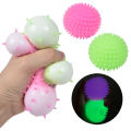 Childrenworld Spike Rubber Ball Elastic Light up Spike Rubber Ball. 