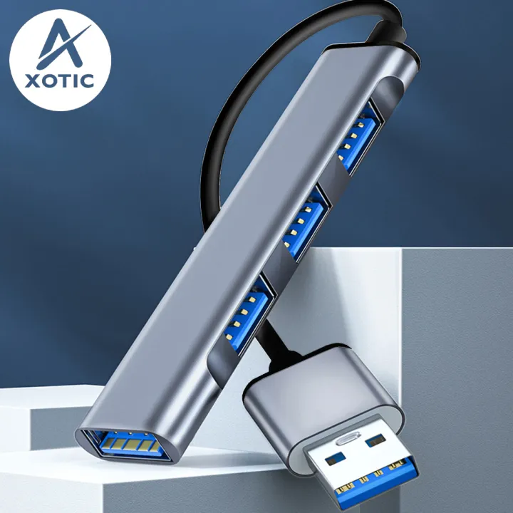 AXOTIC%20USB%20HUB%203.0%20With%204%20Ports%205V/1.5A%20Charging%20High-Speed%205Gbps%20USB3.0%20Sync%20Data%20USB%20Splitter%20For%20Computer%20Flash%20Drive%20-%20Image%203