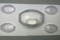 White Back Light Cover 125 Motorcycle with 4 Indicator Cover White For 125 Bike. 
