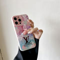 Fashion luxury LV butterfly with stand, easy to carry Case for IPhone16 Pro max 15 Pro14 13 12 11 XS max XR X girl style 8 plus 7plus soft cover. 