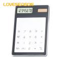 Transparent Calculator 8-digit Solar Power Calculator for Home School Office Use Transparent Display Buyers' Choice Easy-to-use 8-digit Calculator. 