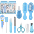 10 Pcs Baby Grooming Nail Care Set Baby Nail Cutter and accessories manicure set. 
