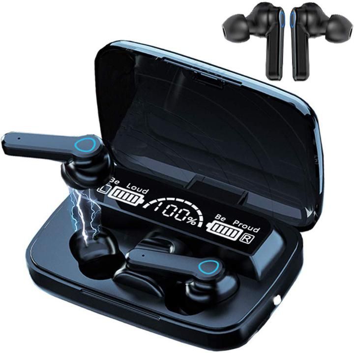 M10 M19 M88 21 76  Mini Bluetooth Ear Phone Wireless Earphones Sport Ear Buds IPX7 Headset HD Stereo Noise Cancelling Waterproof Ear Phones Earbuds for Smartphones