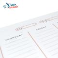 "Weekly Planner A4 Size Laminated - Planner Notebook & Journal - Ideal for Students, Professionals, and Girls - Plan Your Week with Our Planner Diary & Notepad". 