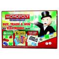Monopoly Electronic Banking Board Game, Business Dealing Game Electronic Banking Deal Cards Age 8+ Kids 2-6 Players. 