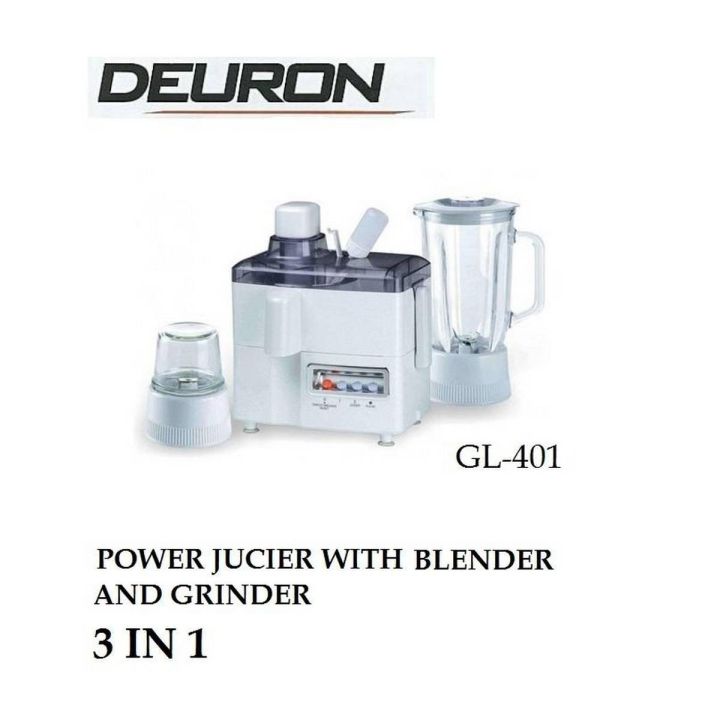 Deuron Juicer GL-401 in Juicer Blender Grinder