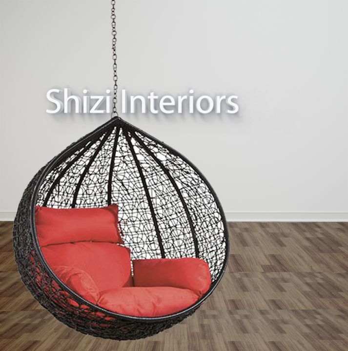 Hanging Swing Chair for ceiling + Cushion set  + Chain -
