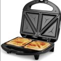 Oxford Sandwich Maker with Non-Stick Plates - Automatic 2 Slice Sandwich Maker - Perfect for Breakfast and Steak - 2 Years Warranty. 