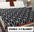 Double Bed AC Summer Blankets Kambal Multi Color and Design. 