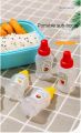 (Pack of 2) Mini Ketchup Mustard Squeeze Bottles - 25ml Capacity. 