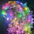 50cmLight Cable Can Fish Luminous ChandeliersdiyHandmade Starry BouquetledLighting Chain Gift Box Light with Flash. 