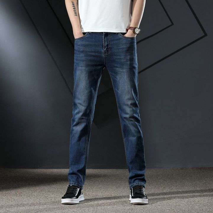 Denim Blue Jeans Pants for Boys Street Wear Design for Casual