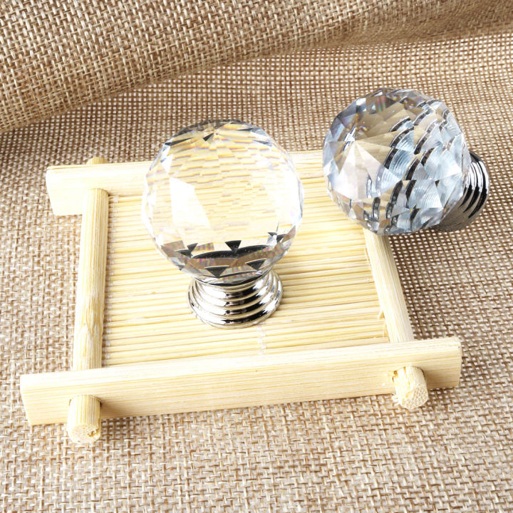 30mm%20Diamond%20Crystal%20Glass%20Drawer%20Knobs%20for%20Kitchen%20Cabinet%20Cupboard,1/6/8/10/20Pcs,High-gloss,%20Pack%20Of%202,%204,10%20And%2020%20-%20Image%206