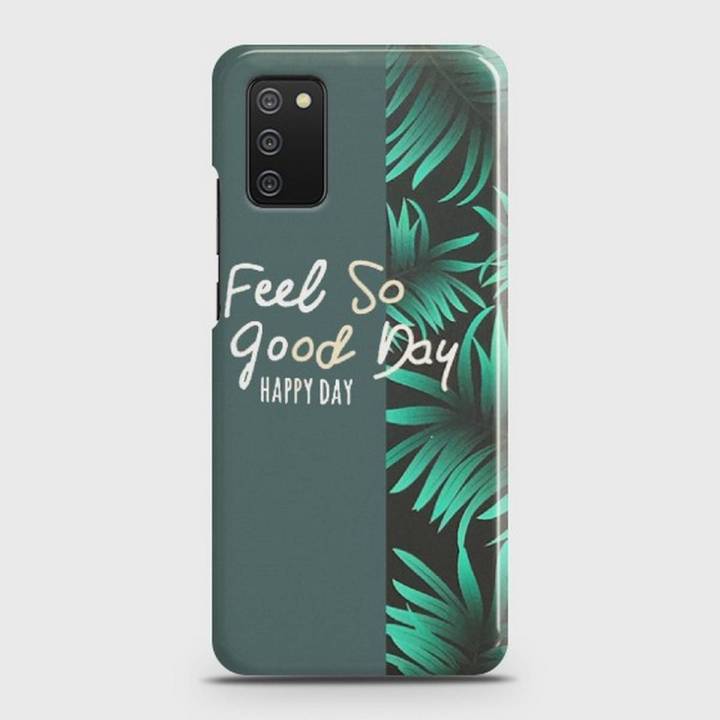 Samsung Galaxy A02s Cover - SkinLee HQ Hard Case - Feel So Good - SKINLEE-634-1-782-614