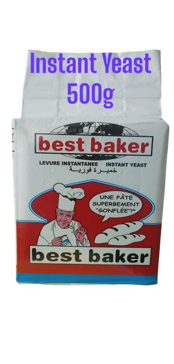 Best Baker Instant Yeast: 500g of Superior Leavening Power
