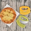 HashMart- 1 Pc Pizza Cutter Food Chopper Super Sharp Blade Stainless Steel Pizza Cutter Rocker Slicer with Protective Sheath Cover Multi-Function Pizza Knife Kitchen Tools, Dishwasher Safe Heavy Duty (Multicolor). 