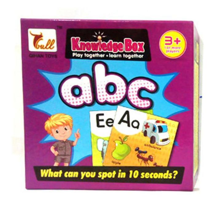 ABC Knowledge Box – Educational Learning Cards Game