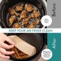 Air Fryer Disposable Paper Liner, Premium 6.3 Inch Air Fryer Paper Liners 50Pcs Non-Stick Disposable Air Fryer Liners, Baking Paper Food Grade Parchment Paper for Baking and Roasting (Pack of 50). 