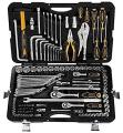 Ingco 142Pcs combination tools set (Sockets, Wrenches, Hammer, Plier etc) With Hard BMC Box. 