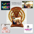 Photo Frame Calendar, Wooden Table Calendar, Perpetual Calendar,. 