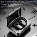 Q8 TWS wireless business headphones Bluetooth 5.2 9D stereo earbuds headsets earphones with microphone. 