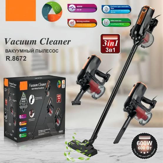 RAF 3 in 1 Vacuum Cleaner 600W R.8672 – Black