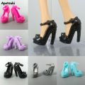 【Simple 3C】Mix Color Random High Sandals Boots Doll Shoes for Barbie for 1/6 BJD Dolls 11.5" Accessories Girl Kid Toy. 