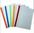 Assignment File, Stick Bar File, A4, Transparent, PVC Plastic, Report Cover.. 