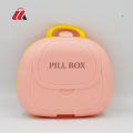 Multipurpose Pills Organizer Box with 7 Compartments. 
