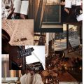 brown Theme Aesthetic photo cards of your choice 21 Cards 4x6'' For Wall Decorate. 