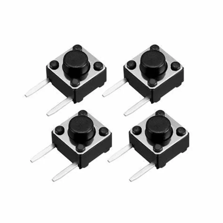 Set of 10 Pcs DIP Push Button Switch | High Quality ON/OFF Tactile ...