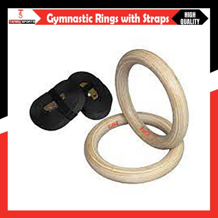 Gymnastic rings, olympic rings, Cross training gymnastic fitness exercises rings
