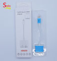 2 in 1 100% Original Apple Connecter Cable Best For Connecting Iphone Charging Cable + Audio Cable At Same Time | Best For Pubg Game Play | White In Colour.. 