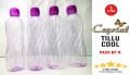 Pack of 2 Water Bottle High Quality Plastic Gallon Water Bottle For Fridge ,Daily Used Transparent Fridge Water Bottles with Handle 2.25 Liter,Smart Water Bottle BPA Free Plastic  for School College University Office Sports-Gym-Travel,Water Bottle. 