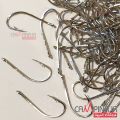 Youvella korean 5/0 Size Salt& Fresh Water  fishing hook 25/ 50/100 pcs Bait holder. 