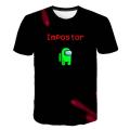 Children Among Us Impostor T Shirt Cartoon Baby Kids Boys Girls Children Cartoon Short Sleeve Summer Clothing Among Us Print Tee. 